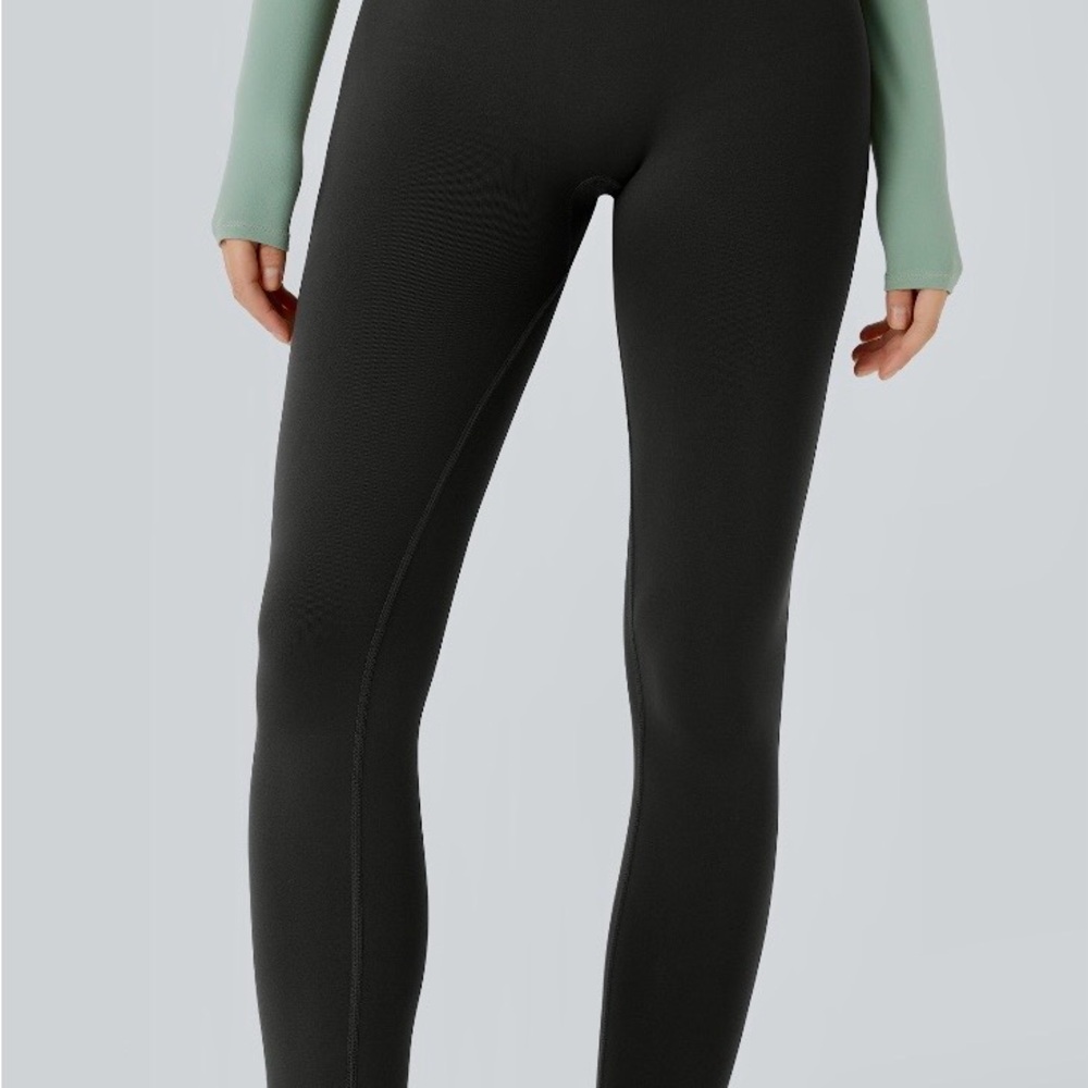 HALARA Women's Leggings 2 Pairs- Teal and Navy